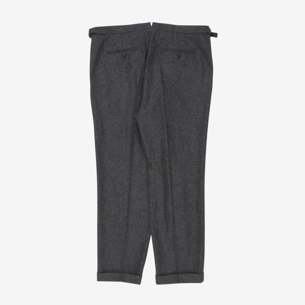 Wool Pleated Trouser Sale