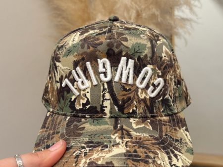 Upside Down Cowgirl Trucker Hat For Cheap