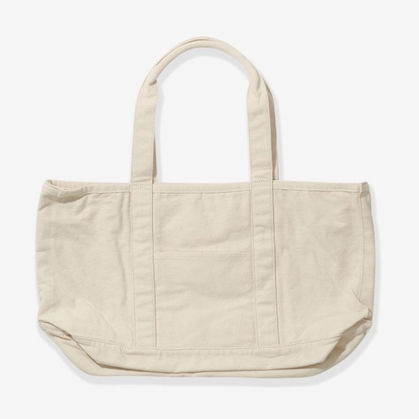 Cotton Canvas Tote - Ecru For Sale