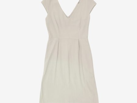 V-Neck Linen Dress Fashion