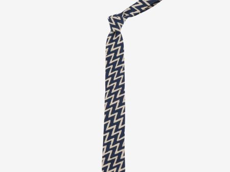 Zig Zag Tie Hot on Sale