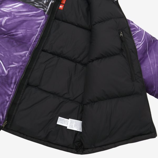 Supreme Printed Nuptse Trompe L oeil Jacket on Sale