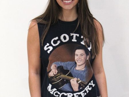 Scotty McCreery Rhinestone Fringe Tank Sale