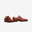 William II Leather Monk Strap + Trees For Cheap