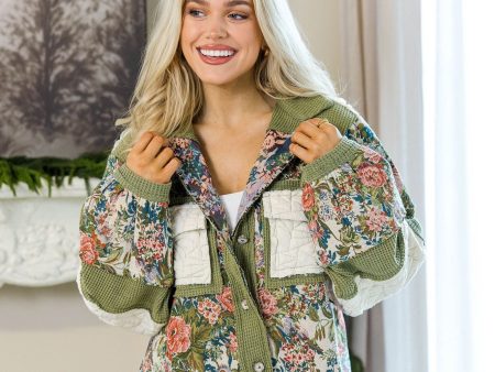 Artisan Quilt Patchwork Jacket Discount