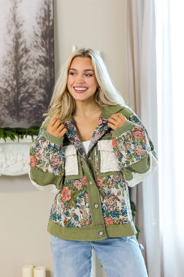 Artisan Quilt Patchwork Jacket Discount