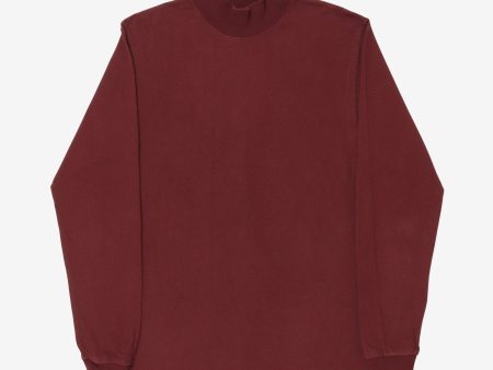 Mock Neck LS Tee Online Sale