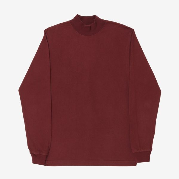 Mock Neck LS Tee Online Sale