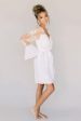 Hildy Robe- White Bride Sale