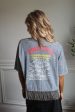 Pink Floyd Cropped Rhinestone Fringe Tee For Discount