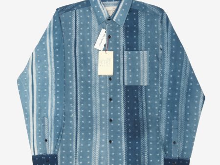 Ryan Shibori Indigo Shirt For Cheap