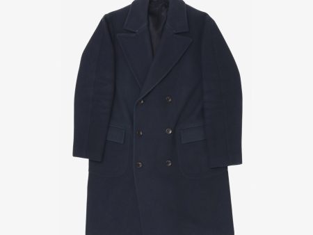 Wool Blend DB Overcoat Fashion