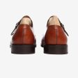 William II Leather Monk Strap + Trees For Cheap