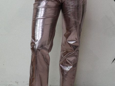 Let s Disco Metallic Pants on Sale