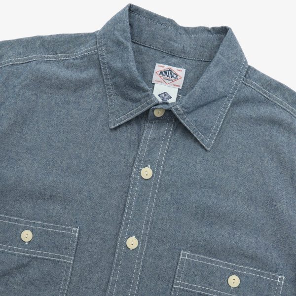 Chambray SS Work Shirt For Sale