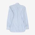 Viola Milano Stripe Spread Collar Shirt Hot on Sale