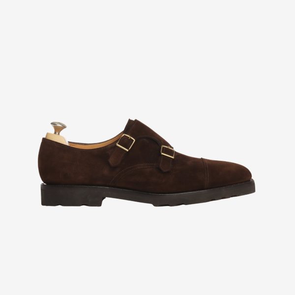 William New Standard Suede Monk Strap + Trees Hot on Sale