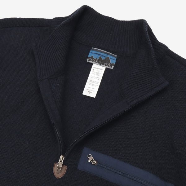 Quarter Zip Wool Pullover Online