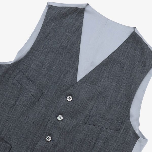 Wool Silk Waistcoat For Sale