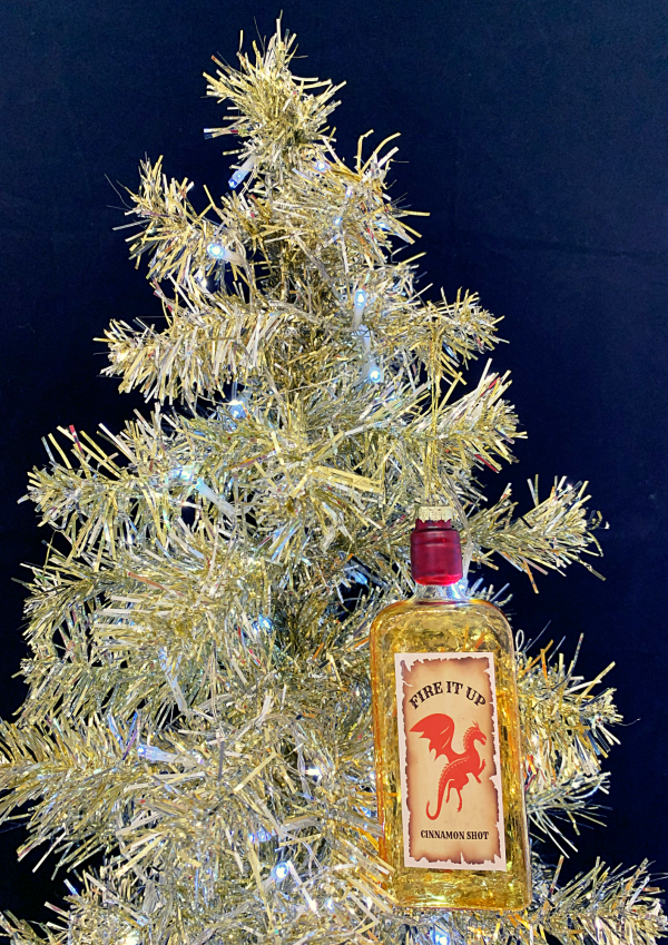 Tri-Connect, Inc. - Holiday Ornament Cinnamon Whisky Bottle Discount