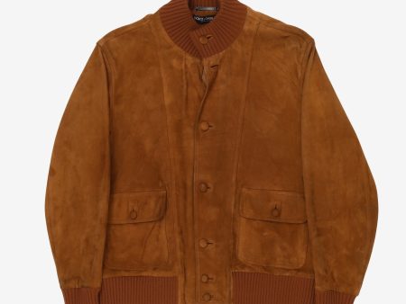 Vintage Suede Blouson For Discount