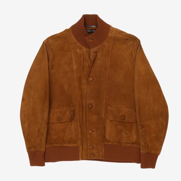 Vintage Suede Blouson For Discount