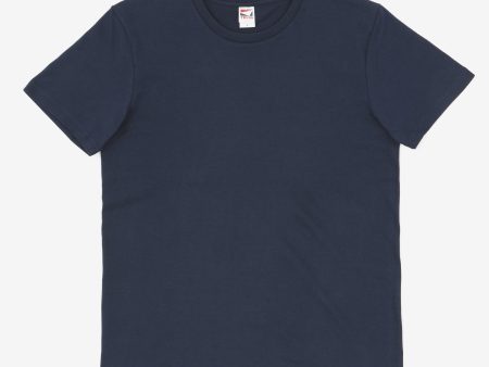 Cotton T-Shirt - Navy For Discount