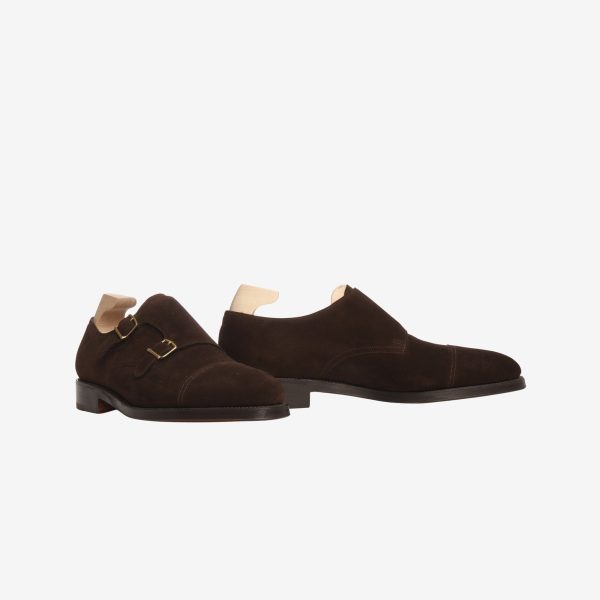 William Suede Monk Strap + Trees Cheap