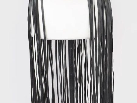 Austin Buckle Fringe Belt-Gold Hot on Sale