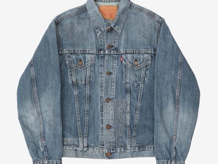 Andy Warhol Type 3 Big E Denim Jacket on Sale