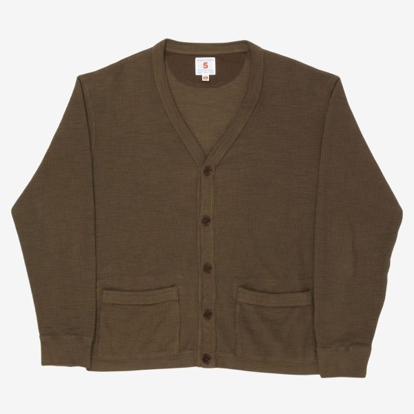 Athletic Cotton Cardigan Hot on Sale