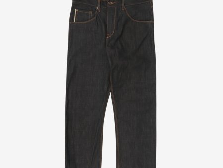 Thin Taper Selvedge Denim (34W x 27L) For Sale