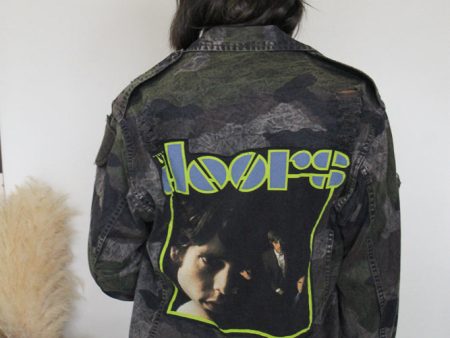 The Doors Acid Wash Camo Jacket Fashion