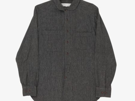 Round Collar Work Shirt Discount