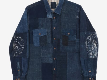 Patchwork Boro Jacket on Sale