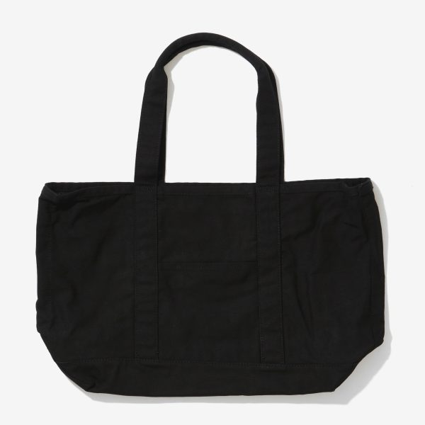 Cotton Canvas Tote - Black Cheap