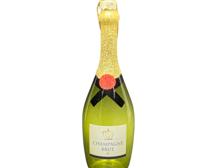 Tri-Connect, Inc. - Holiday Ornament Champagne Bottle Discount