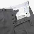 Bespoke Wool Pleated Trousers Online