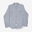 Anchor Print Work Shirt Hot on Sale