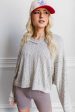 Hillsboro V Neck Sweater- Ivory Online now