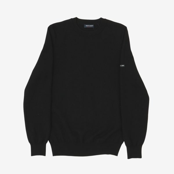 Knitted Crewneck Jumper For Discount