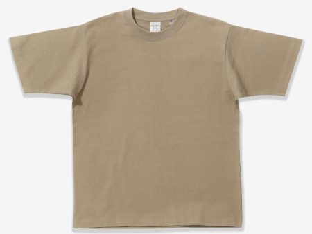 8oz USA Cotton T-Shirt - Khaki Online now