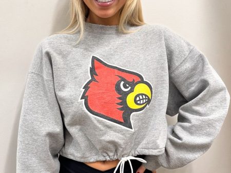 Cardinals Drawstring Crop Sale