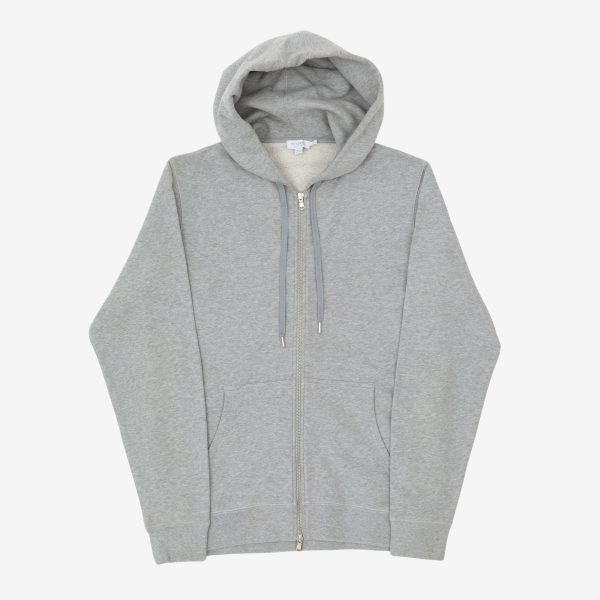 Loopback Zip Hoodie For Discount