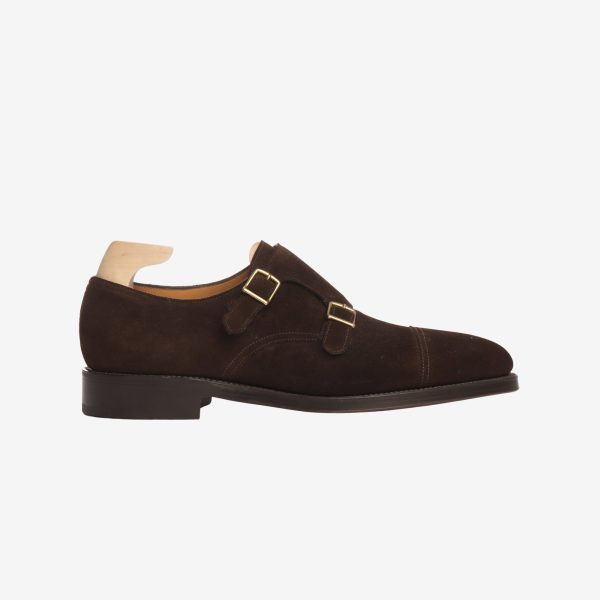 William Suede Monk Strap + Trees Cheap