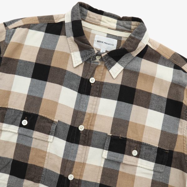 Villads Brushed Flannel Shirt Online Hot Sale