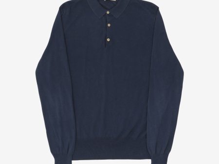 Cotton Polo LS Online now