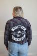 Avenged Sevenfold Acid Wash Cropped Flannel on Sale