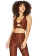 Beach Riot Twist Top - Brown Spot Online Hot Sale