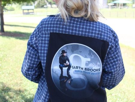 Garth Brooks Band Tee Flannel Sale